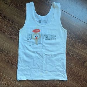 Hooters girl uniform outfit costume, tank top RARE vintage angel wings
